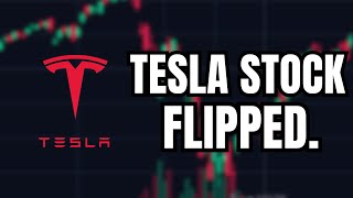 Tesla Stock Just FLIPPED URGENT [upl. by Drescher]