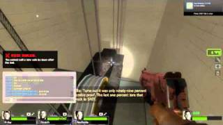 Left 4 Dead 2  Dead Center Elevator Glitch [upl. by Kcaz]