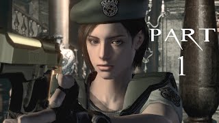 Resident Evil HD Remaster Jill Valentine Part 1  No Commentary Gameplay PC [upl. by Thielen]