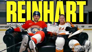 Sam Reinhart Took 5 Years To Dial In His Stick Curve  On The Couch With Colby [upl. by Arem]