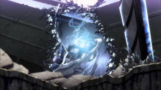 Guilty Crown Official Clip  The Destructive Power of the Void Unleashed [upl. by Bate159]