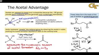 0905 Acetals as Protecting Groups and Thioacetals [upl. by Cory849]