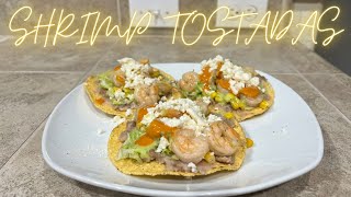 SHRIMP TOSTADAS  HERDEZ [upl. by Shaper]