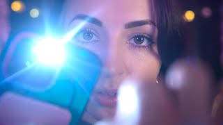 Whats that in your eye  Quick Eye Exam ASMR [upl. by Einahpad]