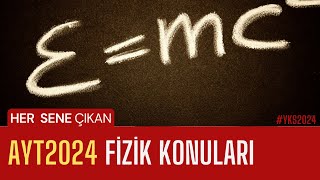 Her Sene Çıkan AYT Fizik Konuları ayt2024 yks2024 [upl. by Dahaf]