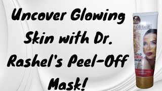 Dr Rashel peel off mask  Honest Review  Remove black heads [upl. by Kciwdahc]