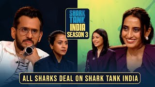 All Sharks Deal के लिए ‘Littlebox’ की Founder ने बढ़ाई Equity  Shark Tank India S3  Compilation [upl. by Enoed9]