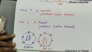 Class11Le chateliers principle explanation in Telugu [upl. by Atikat335]