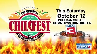 41st Annual Chilifest This Weekend Huntington WV [upl. by Repip]