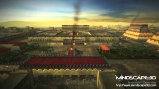 Mindscape3D Tenochtitlan 3D Flyby [upl. by Aniara42]