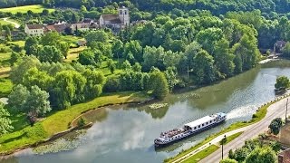 Luxury Hotel Barge Cruises on the Beautiful Canals and Waterways of Europe  European Waterwayse [upl. by Renault]