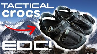 MOST IMPORTANT EVERY DAY CARRY ITEMS  Tactical Crocs [upl. by Noelyn]