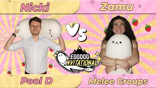 Nicki Ice Climbers vs Zamu Fox  Eggdog Invitational 2024  Melee Singles Group D [upl. by Vorfeld]