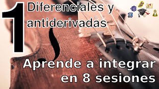 Aprende a integrar  1 Diferenciales y antiderivadas [upl. by Carmon149]