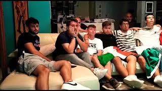 RIGORI ITALIA INGHILTERRA LIVE REACTION CAMPIONI D’EUROPA🇮🇹🇮🇹🇮🇹🇮🇹 [upl. by Edas]