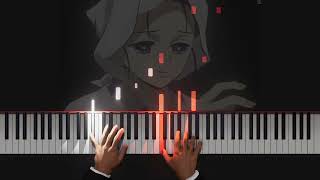 Demon Slayer  Kamado Tanjiro no Uta Piano Cover w Anime [upl. by Feriga]