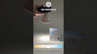 GE PAR38 LED Bulb 93311935 youtubeshorts ledlights GELightingaSavantCompany ​ [upl. by Sonitnatsnok]