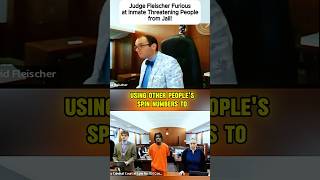 INMATE THREATENS PEOPLE THROUGH JAIL PHONE HOW YOU THINK JUDGE HANDLED IT judge court courtcam [upl. by Parfitt66]