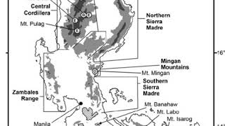 CaLaBaRZon simple map of active volcanoes earthquake epicenter and major mountain belts [upl. by Leonidas35]