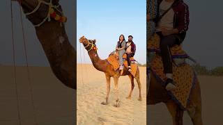 Watch Jaisalmer Vlog on Neelamkukreja 😍 Part 02  Camel Ride  dushyantkukreja shorts [upl. by Reppep193]