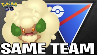 SAME TEAM DIFFERENT ORDER with Whimsicott in the Great League for Pokemon GO Battle League [upl. by Barrada862]