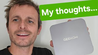 Quick Review of the GEEKOM GT1 Mega Mini PC [upl. by Llieno]