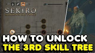 Sekiro  How To Unlock The Ashina Arts Skill Tree Tengus Rats Sidequest Sekiro Shadows Die Twice [upl. by Werna]