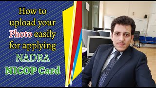 How to update your Photo easily for applying NADRA NICOP Card [upl. by Lehcor]