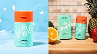 Slam DunK Bubble Skincare HYDRATING MOISTURIZER bubble skincare bubble skincare review skincare [upl. by Vlad194]