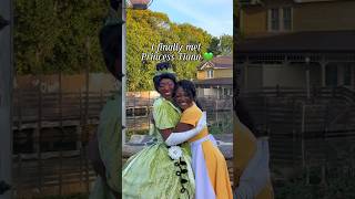 Disney let me sing with Princess Tiana at Disney World 🥹💚 disneyworld princesstiana almostthere [upl. by Tati]