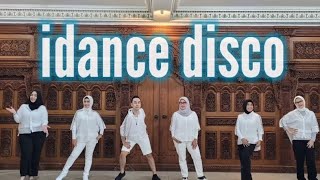 idance disco  line dance demo by The Ladies [upl. by Vassell138]