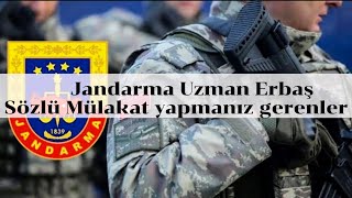 2024 jandarma uzman erbaş sözlü mülakat sözlü mülakatında yapılması gerekenler Uzman Çavuş [upl. by Ahseenal594]