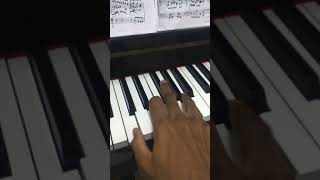 Curb Your Enthusiasm Theme Piano Played with One Hand Shorts [upl. by Kirad]