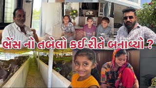 ભેંસ નો તબેલો કઈ રીતે બનાવ્યો [upl. by Yemaj]