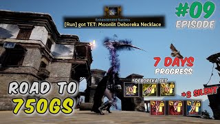 Almost 740 GS Deboreka Set Enhancing PvP Grinding  Road To 750 GS EP 9  Black Desert Online [upl. by Itsur]