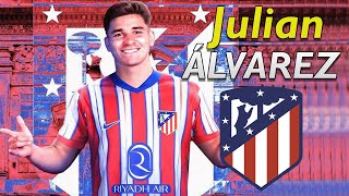 JULIAN ALVAREZ ● Welcome to Atletico Madrid ⚪️🔴🇦🇷 Goals amp Skills [upl. by Nitsir]