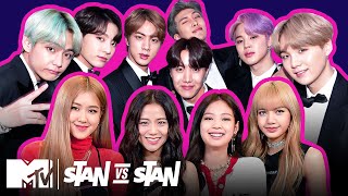 BTS vs BLACKPINK 🌟Battle of the KPop Stans  Stan vs Stan [upl. by Adigun243]