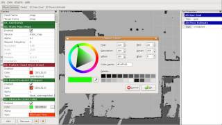 ROS navigation rviz overview [upl. by Mayfield]