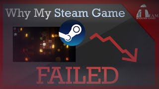 Why My Steam Game Failed  What I Can Improve for the Future [upl. by Aiel]