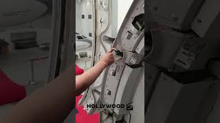 Boeing B737 Main Cabin Door Normal Closing with Gust Lock hollywoodairways boeing737 [upl. by Droffats826]