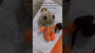 Llaveros tejidos a crochet para Halloween [upl. by Aeuhsoj]