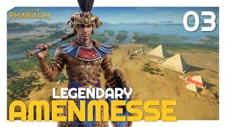 Shields Arrows and the Great Fire of Kawa  Total War Pharaoh Legendary Amenmesse Lets Play E03 [upl. by Stets]