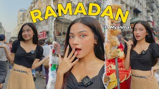 How Muslims people spend Ramadan in Yangon Myanmar Burma [upl. by Sanalda]