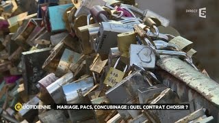 Mariage Pacs concubinage quel contrat choisir  22 [upl. by Ydnolem825]