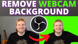 Remove OBS Webcam Background Without Green Screen  OBS Studio Tutorial [upl. by Fromma]