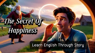 English Story Learn English Through Story  The Secret Of Happiness [upl. by Portwine]