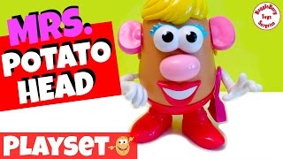 Playskool Mrs Potato Head  Mrs Potato Head Toy  Potato Head Funny  Mrs Potato Head Review [upl. by Nawotna]