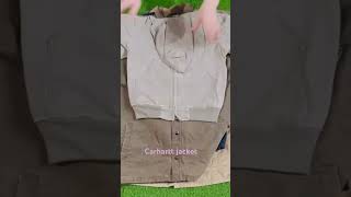 Carhartt jacket carhartt vintageclothing fashion vintagewear thriftstyle thriftyfashion [upl. by Shoshanna524]