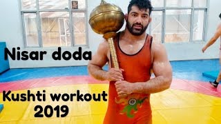 Nisar doda full pehlwani workout2019 [upl. by Aneeres]