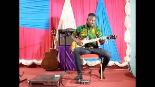 Benjamin Dube  Bow down amp Worship Him Cover Guitar Solo 🎸Music 🎵🎶🎼 [upl. by Pelage]